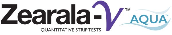 Zearala V AQUA - lateral flow strip test measuring zearalenone in corn